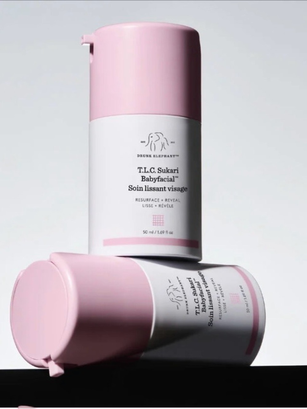 NWT Drunk Elephant T.L.C. Sukari Babyfacial™ AHA + BHA Mask